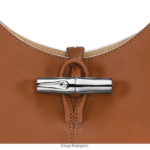 Women Cognac Longchamp Roseau Hobo bag Bags L06408382 - Image 6