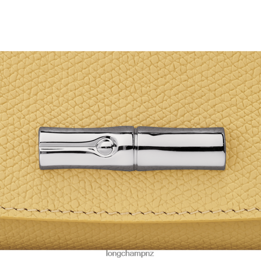 Women Corn Longchamp Roseau Clutch Leather Goods L06408252 - Image 6