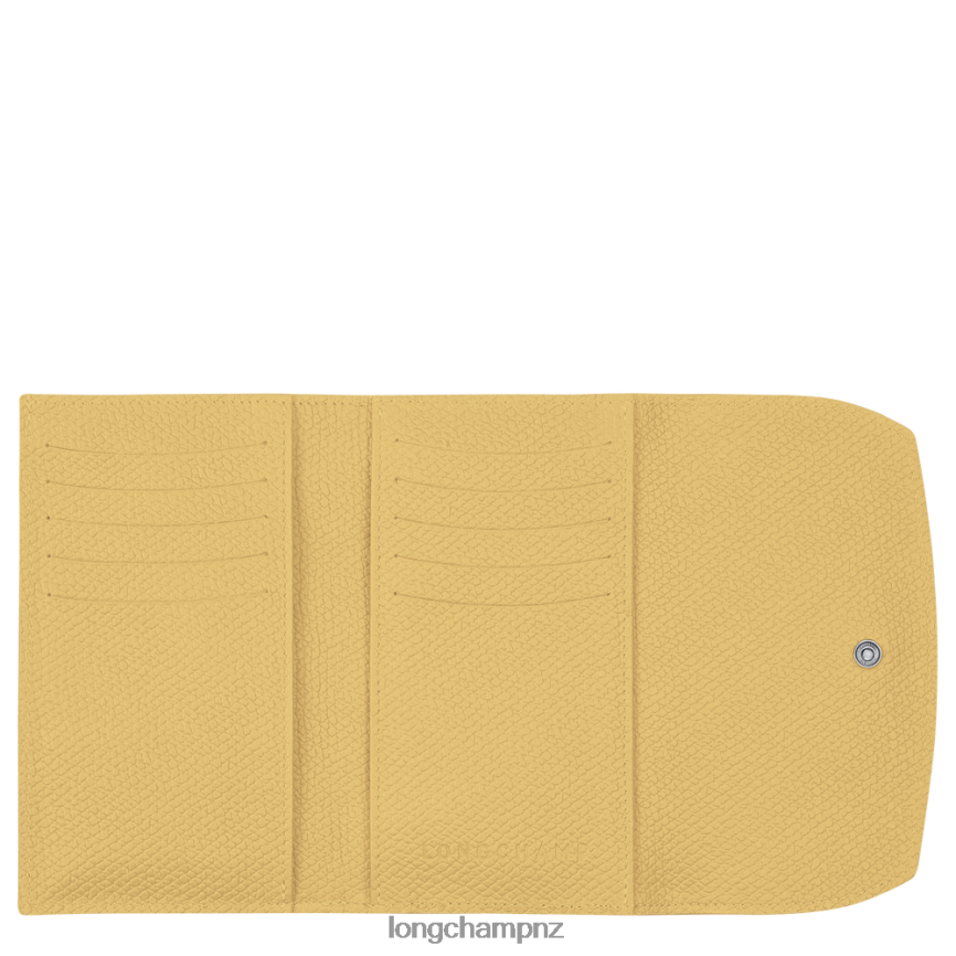 Women Corn Longchamp Roseau Wallet Leather Goods L06408577 - Image 2