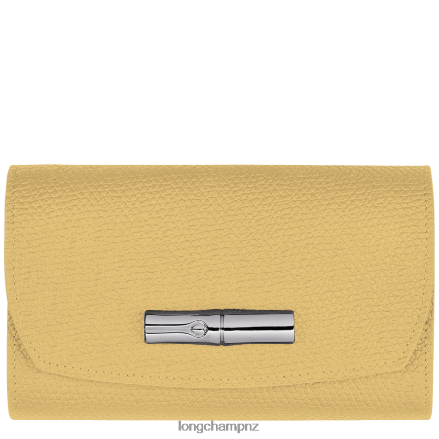 Women Corn Longchamp Roseau Wallet Leather Goods L06408577 - Image 1