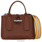 Women Ebony Longchamp Roseau Handbag Bags L06408100