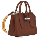 Women Ebony Longchamp Roseau Handbag Bags L06408100 - Image 3