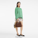 Women Ebony Longchamp Roseau Handbag Bags L0640897 - Image 2