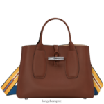 Women Ebony Longchamp Roseau Handbag Bags L0640897