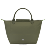 Women Forest Longchamp Le Pliage Green Handbag Bags L06408187 - Image 4