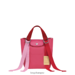 Women Fuchsia Longchamp Le Pliage Re-Play Handbag Bags L0640845