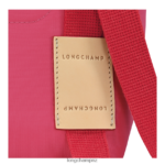 Women Fuchsia Longchamp Le Pliage Re-Play Handbag Bags L0640845 - Image 5