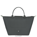 Women Graphite Longchamp Le Pliage Green Handbag Bags L06408194 - Image 4
