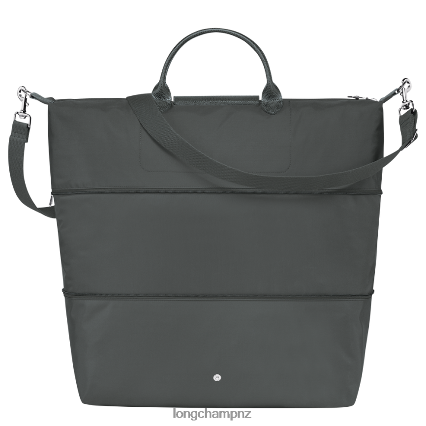 Women Graphite Longchamp Le Pliage Green Travel bag expandable Bags L06408803 - Image 3