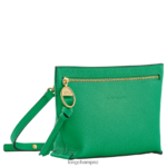 Women Grass/Green Light Longchamp Mailbox Crossbody bag Bags L06408310 - Image 3