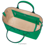 Women Grass/Green Light Longchamp Roseau Handbag Bags L0640898 - Image 6