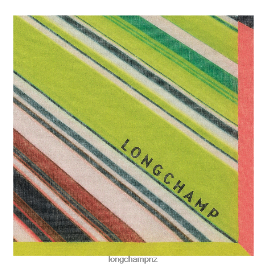 Women Grass/Green Light Longchamp Spring/Summer 2023 Collection Stole Accessories L06408990 - Image 3
