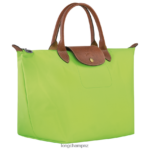 Women Green Light Longchamp Le Pliage Original Handbag Bags L06408205 - Image 3