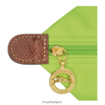 Women Green Light Longchamp Le Pliage Original Tote bag Bags L06408422 - Image 4