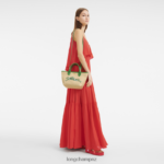 Women Green Longchamp Le Panier Pliage Basket bag Bags L0640861 - Image 2