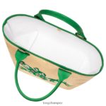 Women Green Longchamp Le Panier Pliage Basket bag Bags L0640861 - Image 5