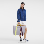 Women Grey Longchamp Le Pliage Re-Play Tote bag Bags L0640854 - Image 2