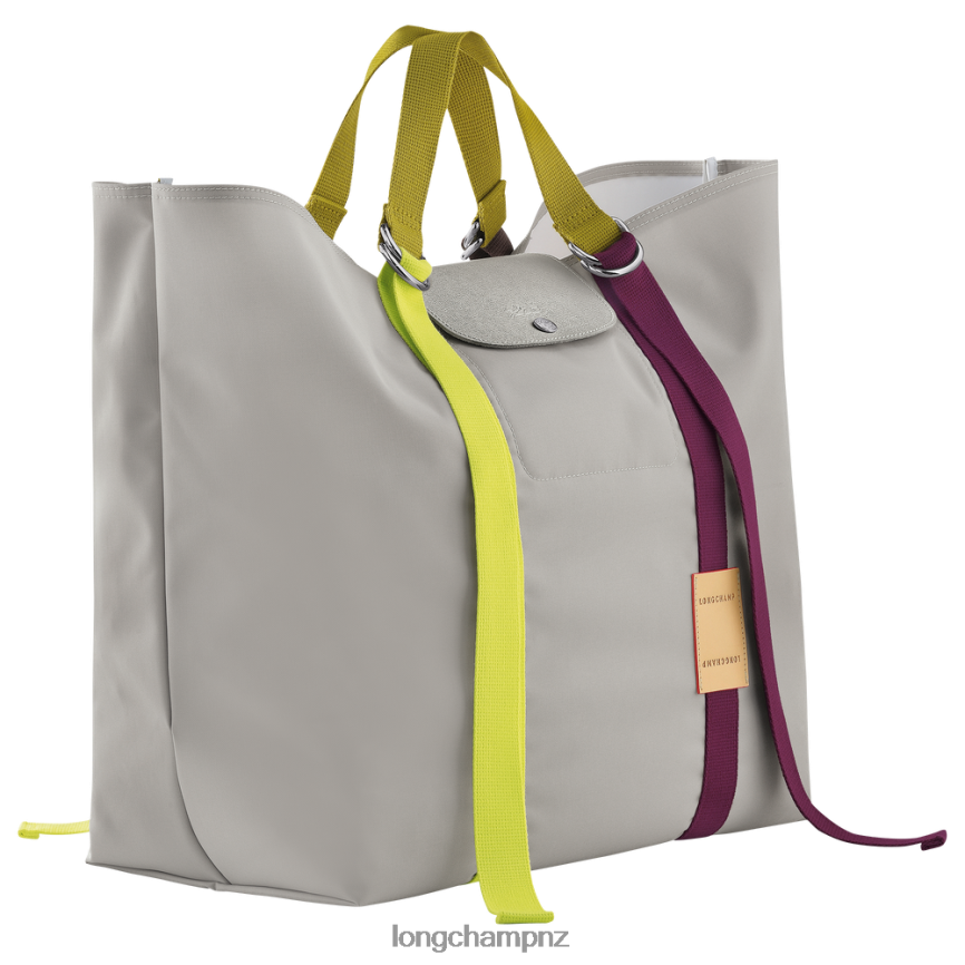 Women Grey Longchamp Le Pliage Re-Play Tote bag Bags L0640854 - Image 3