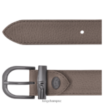 Women Grey Longchamp Roseau belt Accessories L06408913 - Image 2