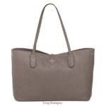 Women Grey Longchamp Roseau Essential Tote bag Bags L06408362 - Image 4