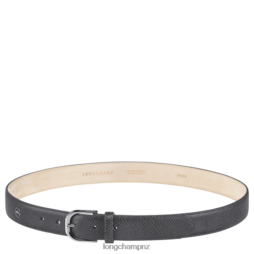 women_gun_metal_longchamp_le_pliage_belt_accessories_l06408916.png Women Gun Metal Longchamp Le Pliage belt Accessories L06408916 - Image 1