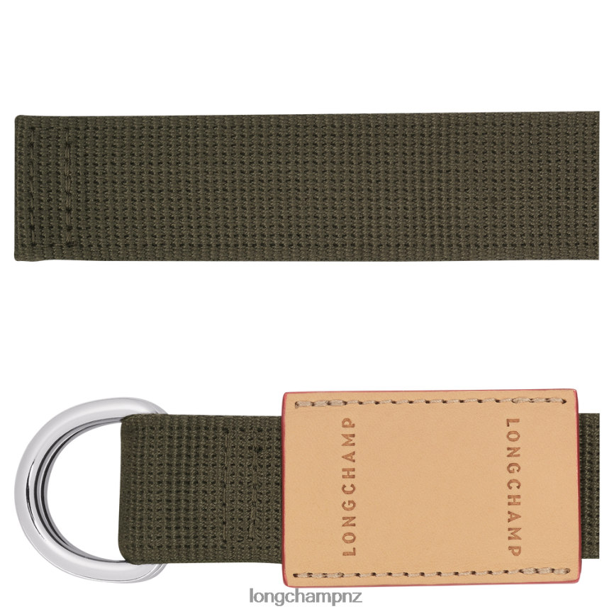 Women Khaki Longchamp Le Pliage Re-Play belt Accessories L06408959 - Image 2