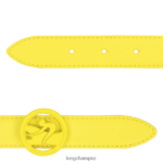 Women Lemon Longchamp Box-Trot belt Accessories L06408937 - Image 2
