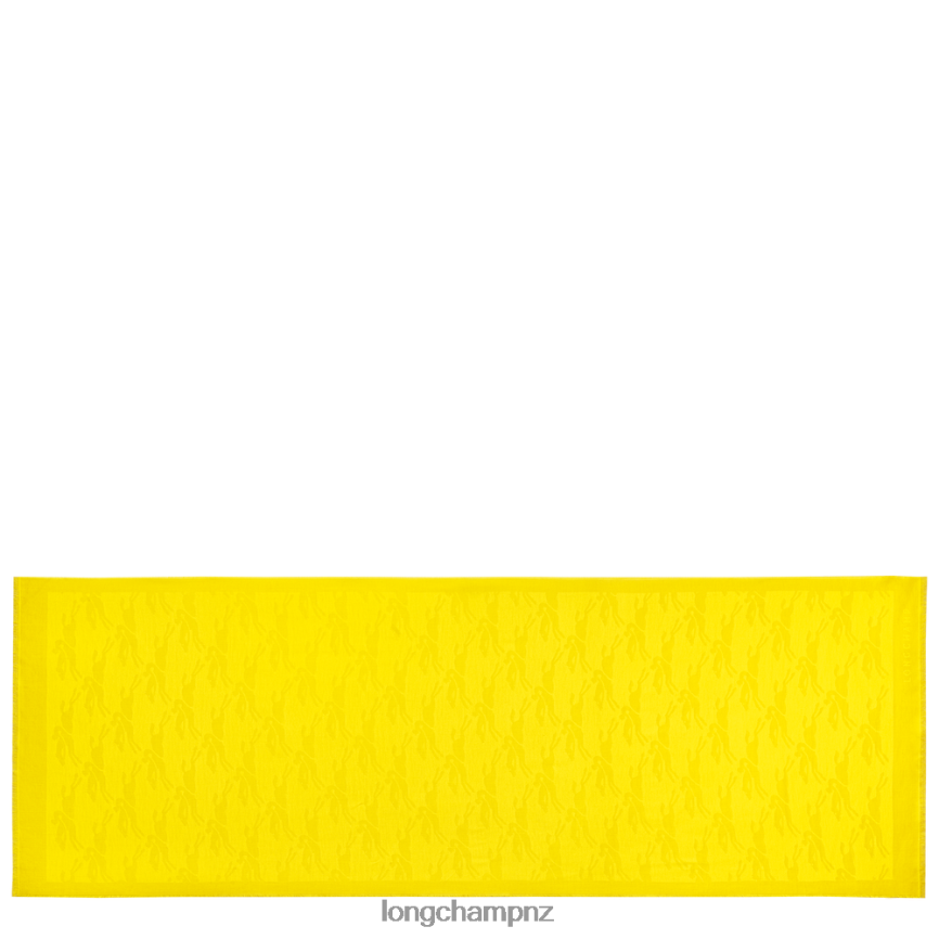 women_lemon_longchamp_spring_summer_2023_collection_stole_accessories_l06408983.png Women Lemon Longchamp Spring/Summer 2023 Collection Stole Accessories L06408983 - Image 1