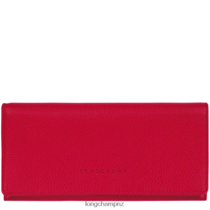 Women Love Longchamp Le Foulonne Continental wallet Leather Goods L06408605