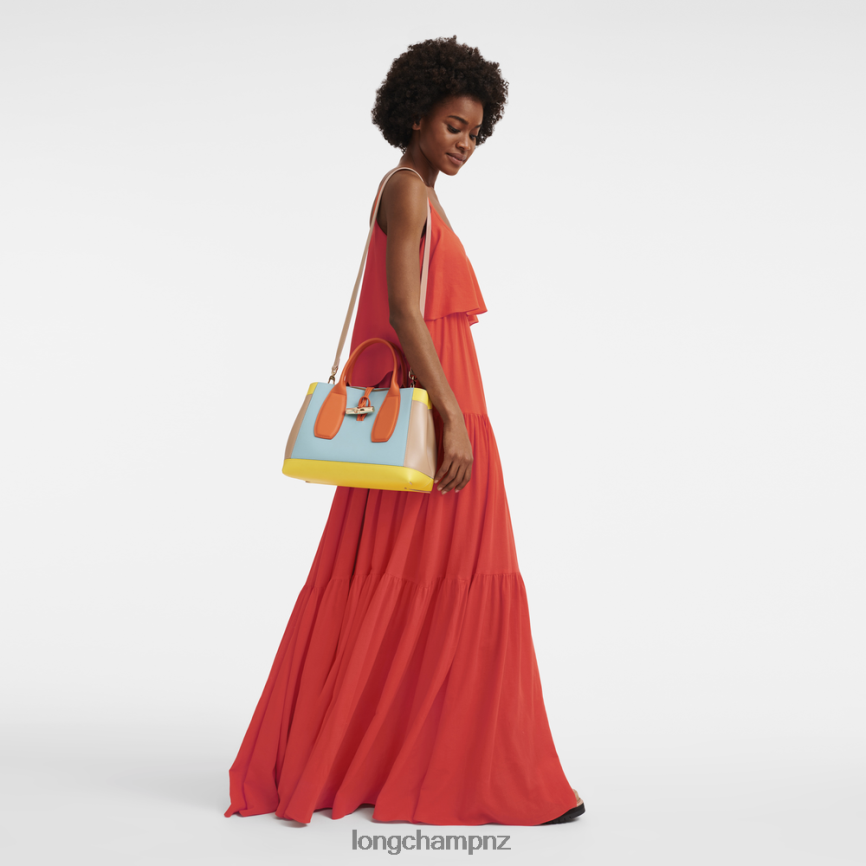 Women Multicolor Longchamp Roseau Handbag Bags L0640896 - Image 2