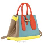 Women Multicolor Longchamp Roseau Handbag Bags L0640896 - Image 3