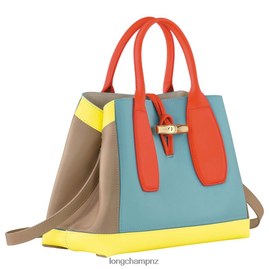 Women Multicolor Longchamp Roseau Handbag Bags L0640896 - Image 3