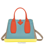 Women Multicolor Longchamp Roseau Handbag Bags L0640896 - Image 4