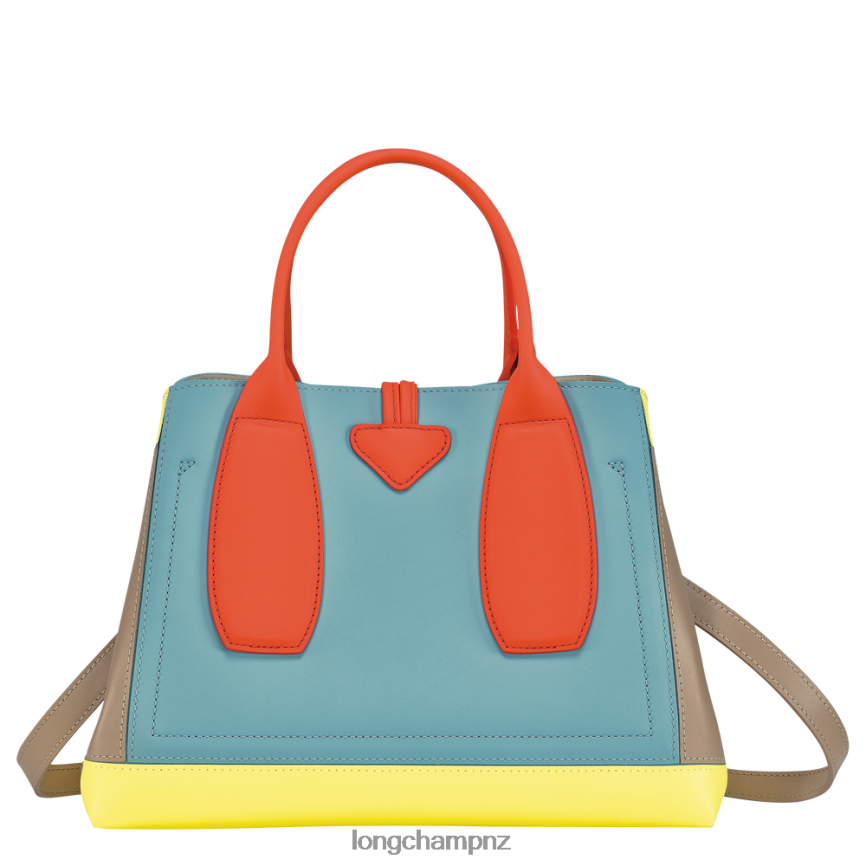 Women Multicolor Longchamp Roseau Handbag Bags L0640896 - Image 4
