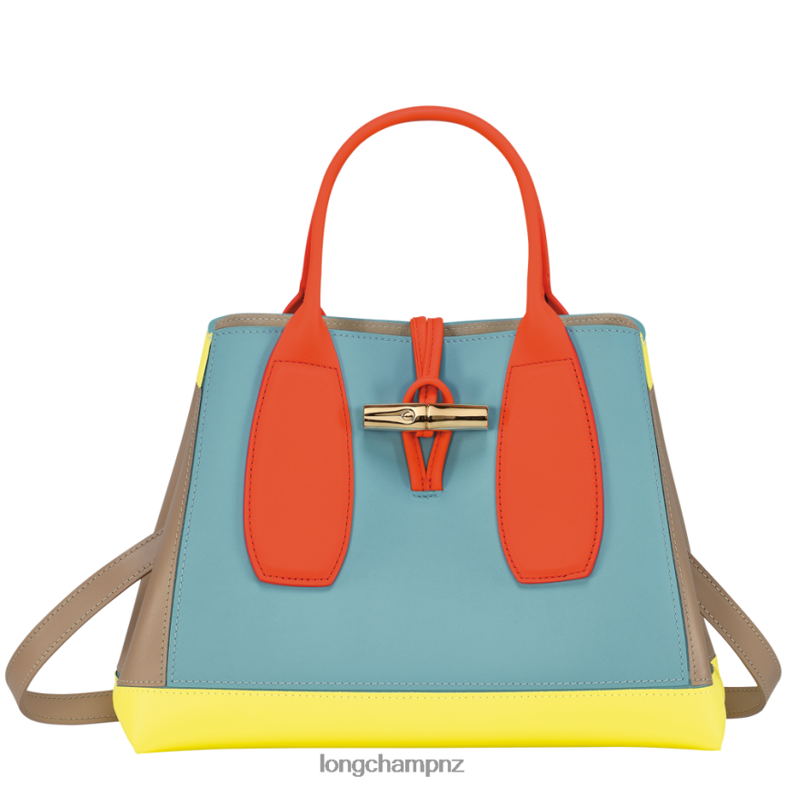Women Multicolor Longchamp Roseau Handbag Bags L0640896 - Image 1