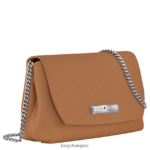 Women Natural Longchamp Roseau Clutch Leather Goods L06408251 - Image 2