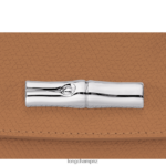 Women Natural Longchamp Roseau Clutch Leather Goods L06408251 - Image 5