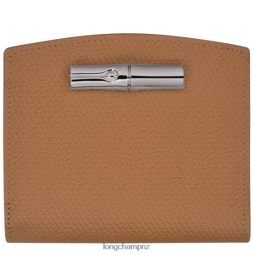 women_natural_longchamp_roseau_wallet_leather_goods_l06408582.png Women Natural Longchamp Roseau Wallet Leather Goods L06408582 - Image 1