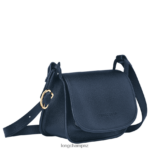 Women Navy Longchamp Le Foulonne Crossbody bag Bags L06408267 - Image 3