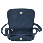 Women Navy Longchamp Le Foulonne Crossbody bag Bags L06408267 - Image 5