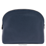 Women Navy Longchamp Le Foulonne Toiletry case Bags L06408876