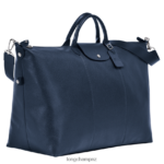 Women Navy Longchamp Le Foulonne Travel bag Bags L06408828 - Image 3