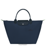 Women Navy Longchamp Le Pliage Green Handbag Bags L06408195