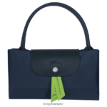 Women Navy Longchamp Le Pliage Green Handbag Bags L06408195 - Image 5