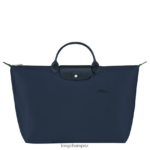 Women Navy Longchamp Le Pliage Green Travel bag Bags L06408790