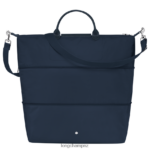 Women Navy Longchamp Le Pliage Green Travel bag expandable Bags L06408804 - Image 3