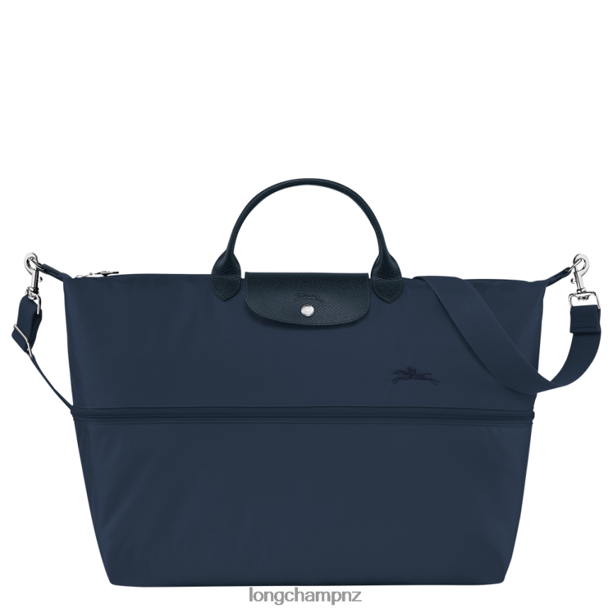 Women Navy Longchamp Le Pliage Green Travel bag expandable Bags L06408804 - Image 4