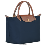 Women Navy Longchamp Le Pliage Original Handbag Bags L06408200 - Image 3