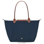 Women Navy Longchamp Le Pliage Original Tote bag Bags L06408417 - Image 4