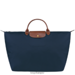 Women Navy Longchamp Le Pliage Original Travel bag Bags L06408808